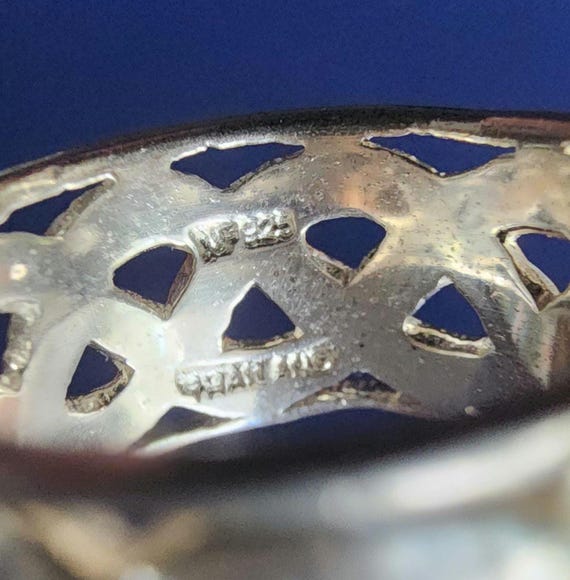 Ring:  Celtic Knot Sterling Silver. Wide - image 7