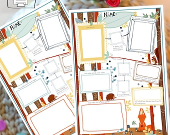 Geschenk Erzieherin, Abschiedsbuch Kindergarten, Erinnerungsbuch Erzieherin Abschiedsgeschenk, digitaler Download