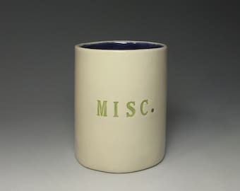 hand built porcelain  MISC.  vessel