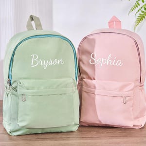 Sac à dos personnalisé pour tout-petit avec nom, sac préscolaire, cartable pour tout-petit, cartable pour enfants, sac à dos pour enfants avec nom, sac à dos pour enfants
