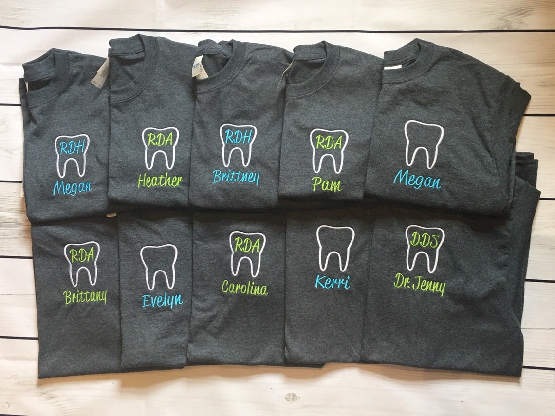 tooth t shirt design