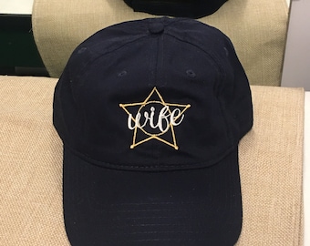 SALE... Sheriff wife hat. Sheriff's wife baseball hat. Custom embroidered baseball cap. Ready to ship.  FREE SHIPPING.