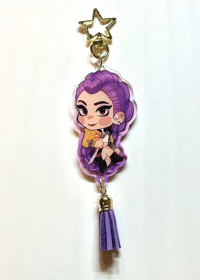 Chibi For Keychain Kpop Demon Hunters Chibi Keychains - Etsy