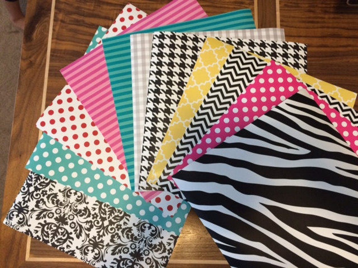 Inkjet Printable Vinyl Sheets Create Your Own Printed Etsy