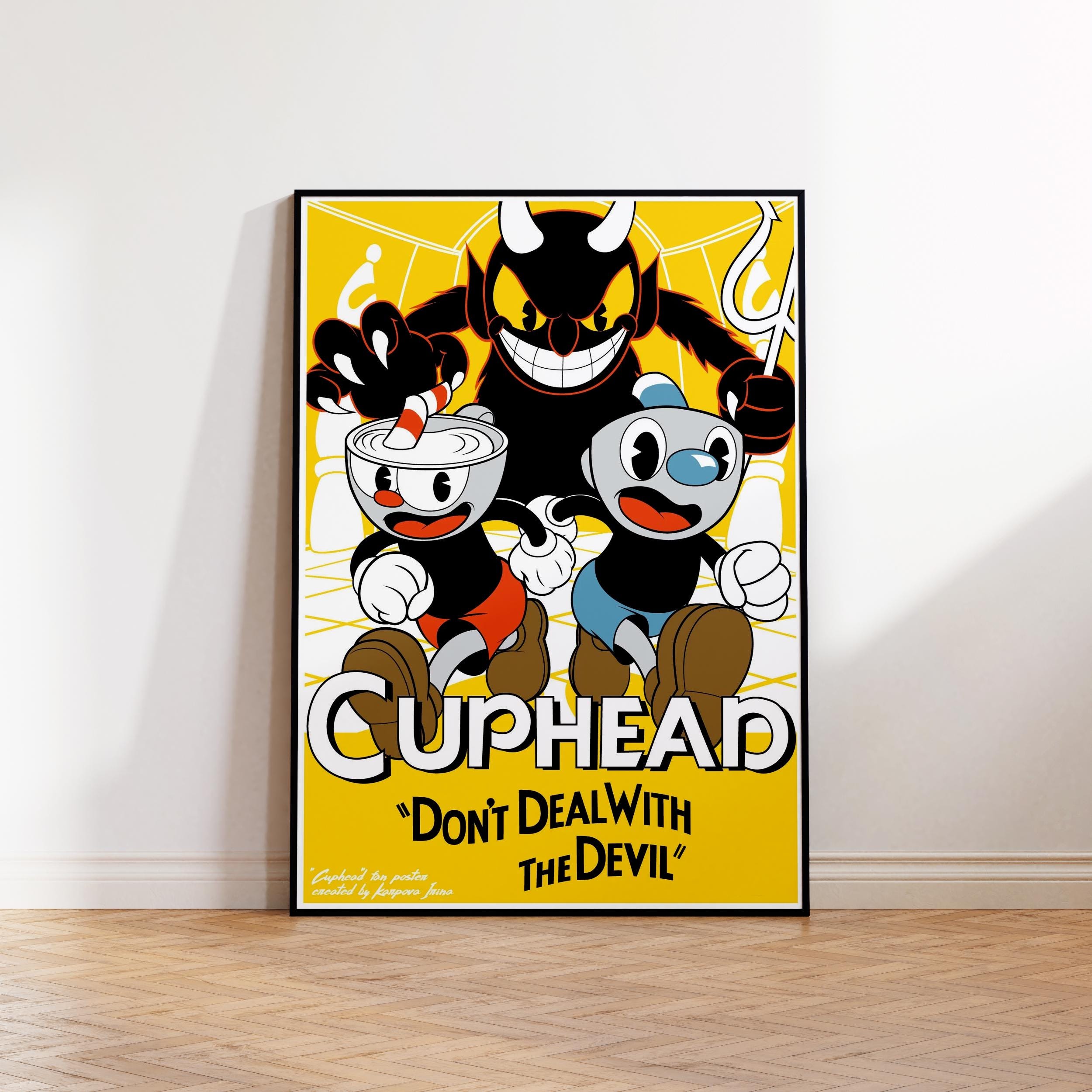 Cuphead poster - Etsy 日本