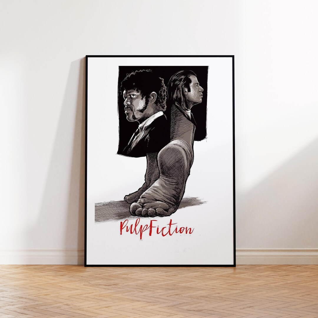 Pulp Fiction Movie Poster, Wall Art, Wall Decoration, Framed Poster — free download