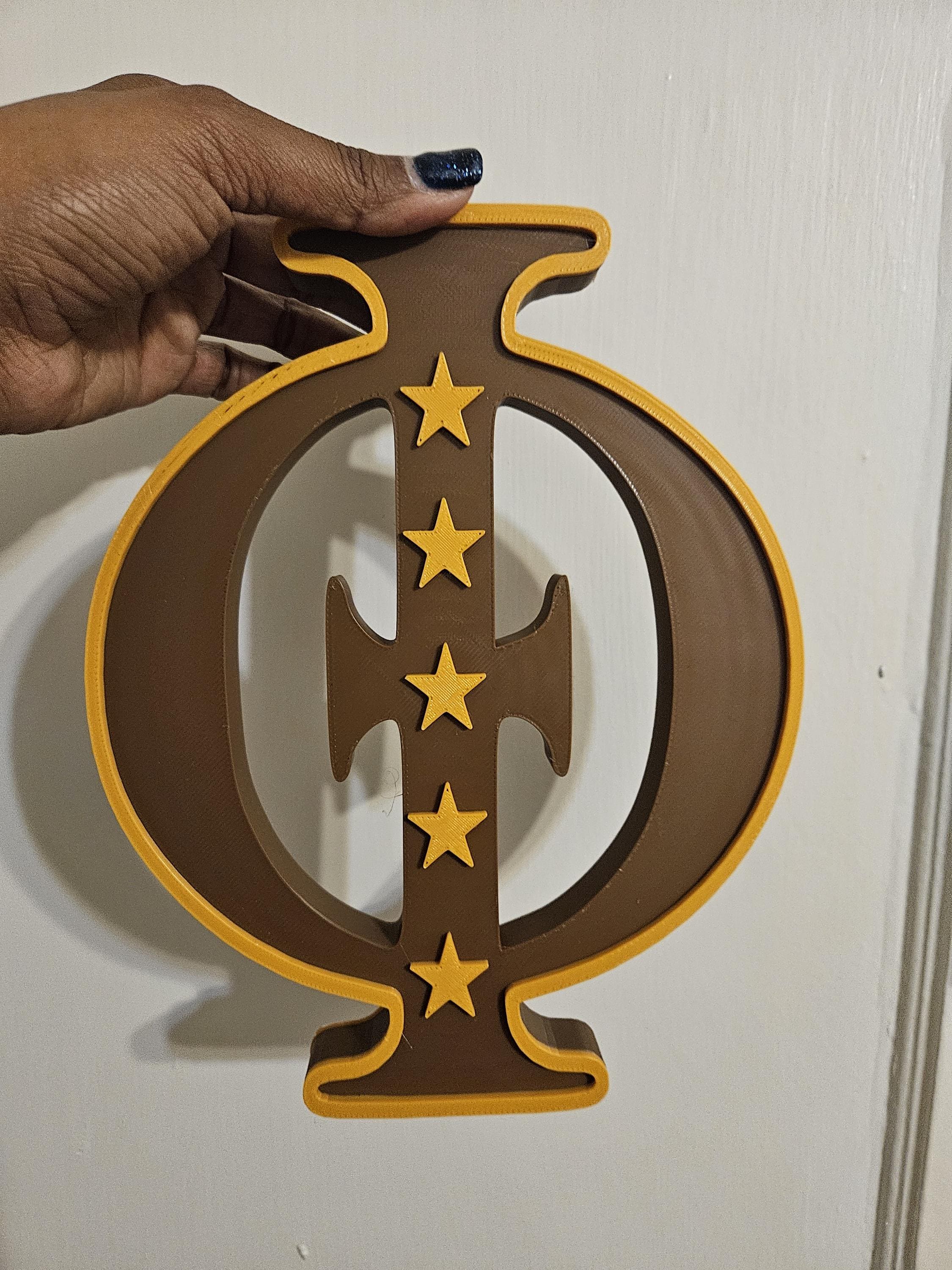 Iota THE STANDARD Tri-symbol: Iota Phi Theta Wall Art - Etsy