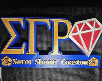 SGRho Ruby Deskplate
