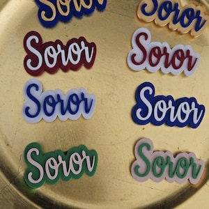 Soror Pin, Legacy Pin... D9, Divine 9, Sorority Gift