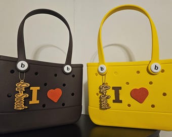 ISI Midi Summer Beach Tote w/ Charms