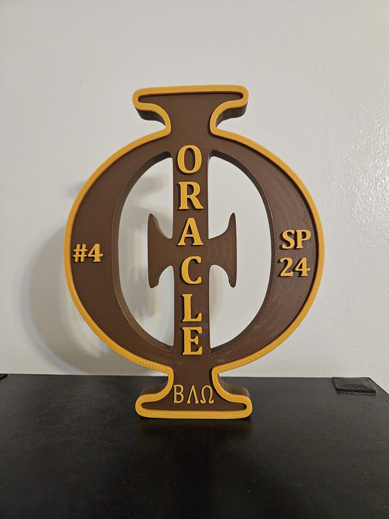 Iota THE STANDARD Tri-symbol: Iota Phi Theta Wall Art - Etsy