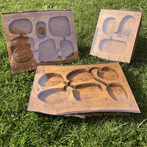 Holznest für Ameisen, Modell "Le Refuge Sylvestre", 3 Größen, Wasserreserve