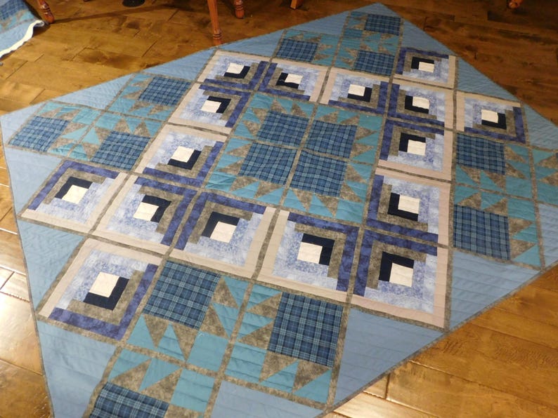 JeffsUniqeTreasures Cabin on Bear Lake Quilt - Thumbnail 2