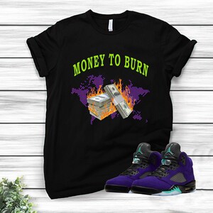 jordan 5 retro alternate grape shirt