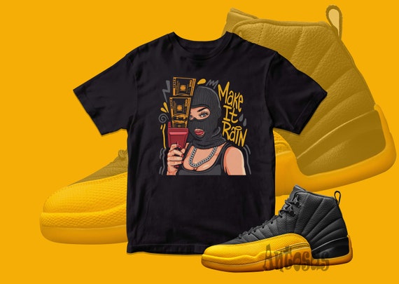 Unisex Shirt Match Jordan 12 University 