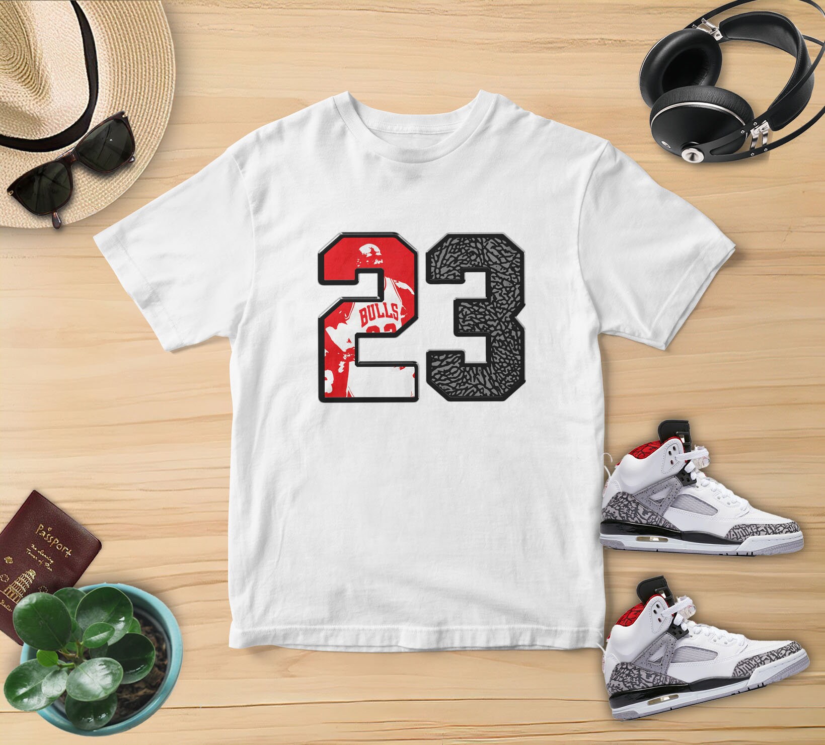 Jordan 23 Shirt Match Jordan Spizike 