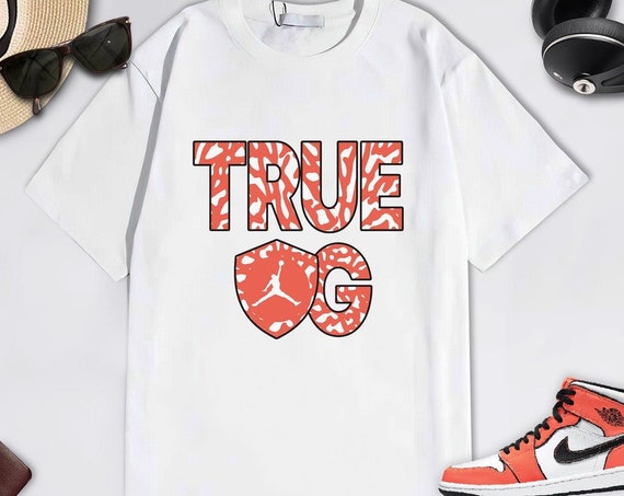 OG Jordan 1 Mid Turf Orange Sneakers 