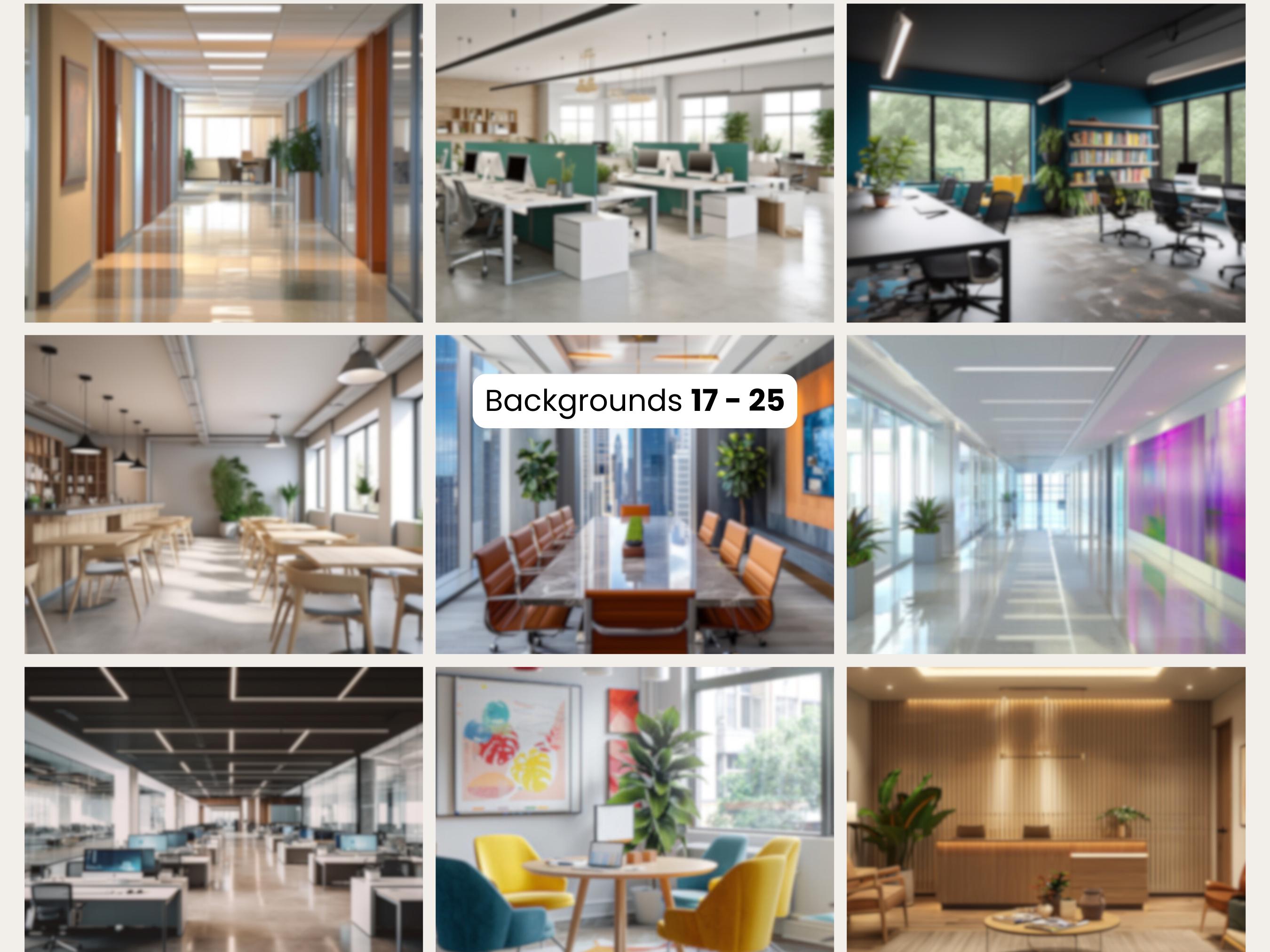 Professional Zoom Backgrounds: Virtual Office, Meeting & Interview ...