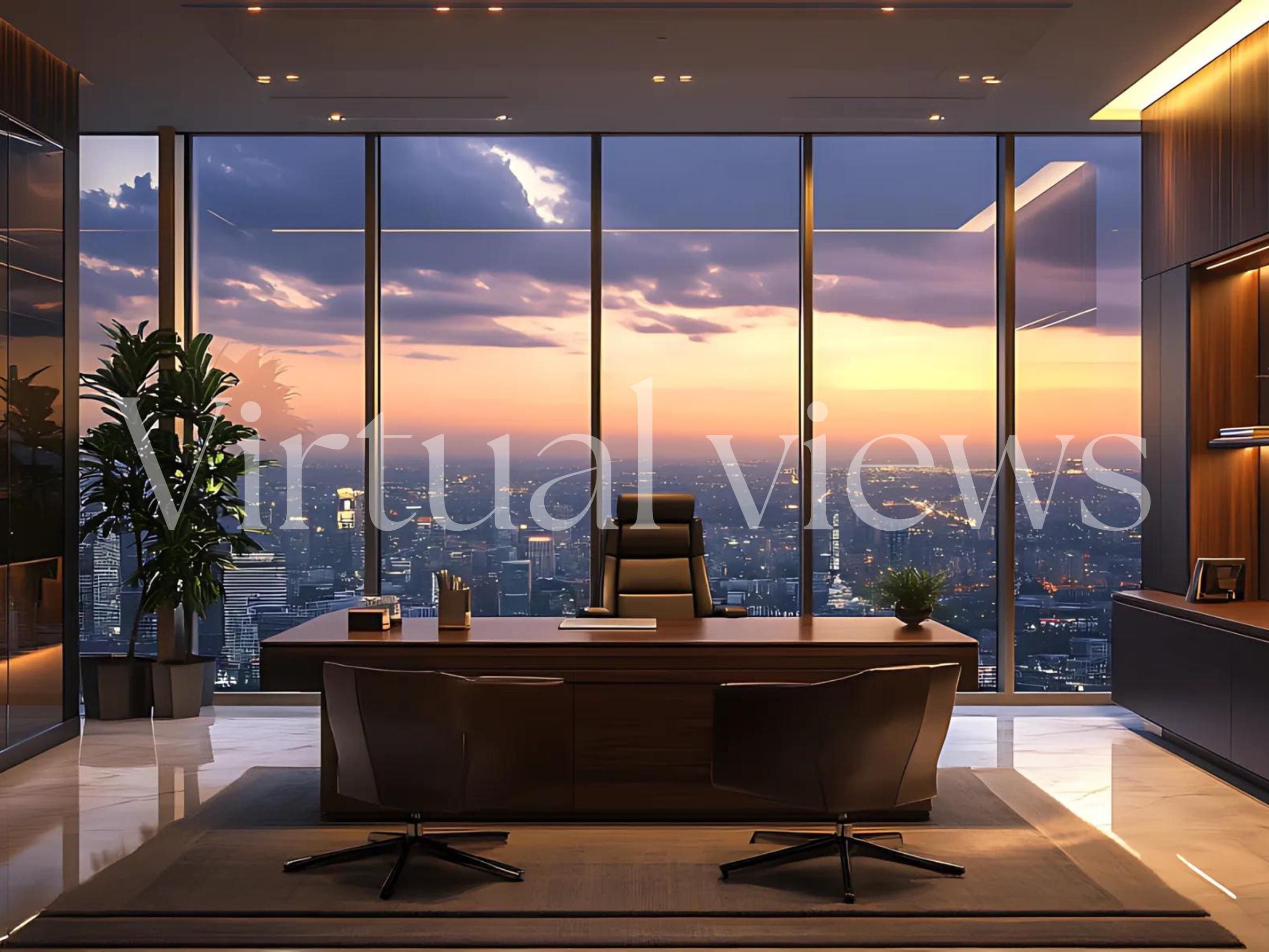 Professional Lawyer's Office Zoom Background – Ideal for Virtual Meetings, Teams, & Google Meet