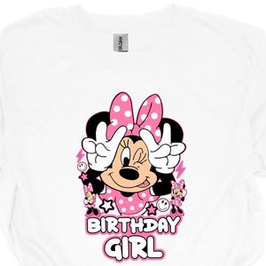 Birthday Girl Shirt, Disney Party Theme Shirt, Disney Birthday Trip Shirt, Disney Birthday Shirt, Birthday Shirt, Disneyland Birthday Tee