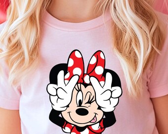 Minnie Maus 4.Geburtstag Shirt, Disneyworld Reise Shirt