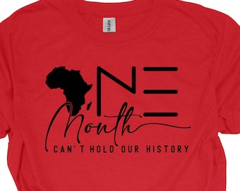 Black History Month Shirt, African Pride Tee
