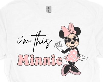 Minnie Mouse 4th Birthday Shirt, Disney Tee