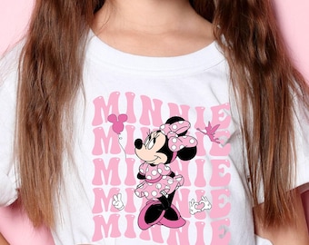 Retro Minnie Mouse Disney Trip Shirt, Toddler & Youth
