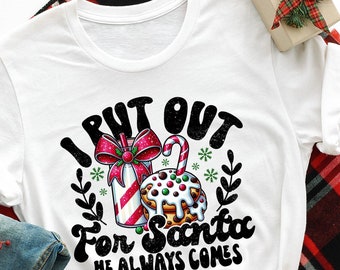 Funny Santa T-Shirt, Christmas Party Tee, Xmas Gift