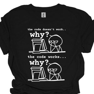 Funny Coding T-Shirt, Software Engineer Gift