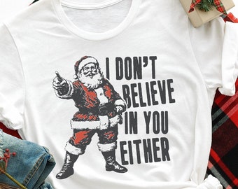 Grappig kerstt-shirt, kerstt-shirt met kersthumor