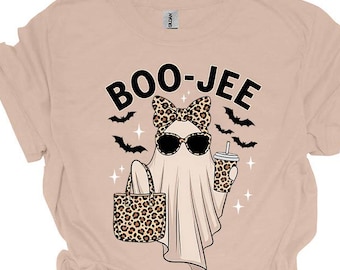 Boo-Jee Ghost Halloween T-Shirt - Spooky Season Tee