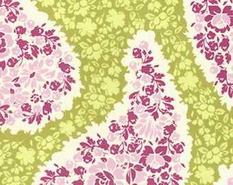 Paisley Garden from the Secret Garden Collection by Sandi Henderson - SH519-GARD-D - 100% Quilting Cotton Floral Fabric - Fabric by the Yard