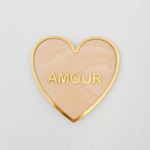 Wooden heart wall decoration – Word LOVE – Romantic personalized decoration