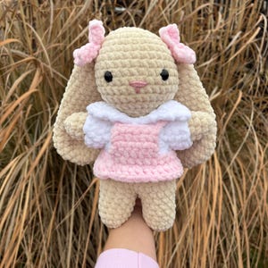 Crochet Bunny Plushie | Handmade | Bunny Doll | Bunny