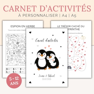 Livret d'Activités Spécial Mariage - 20 Jeux et Coloriages pour enfants À Imprimer