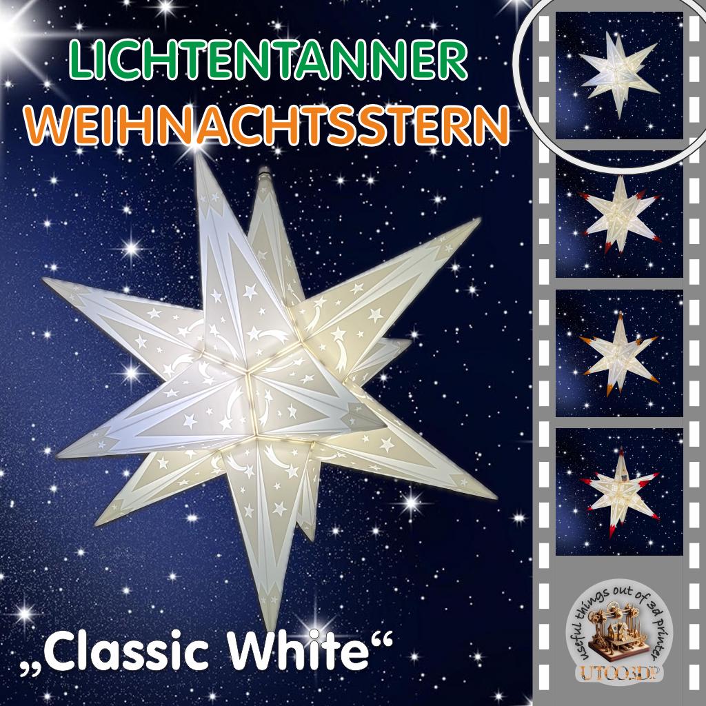 Weihnachtsstern auen beleuchtet - Etsy.de