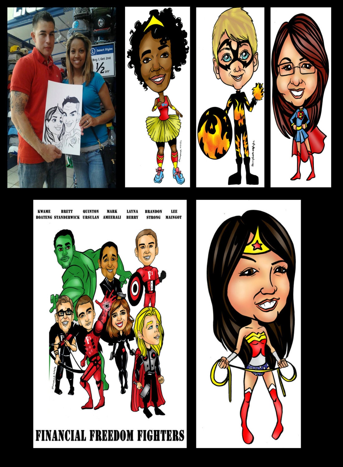 Caricature Artist - Etsy Caricature Artist - Etsy
