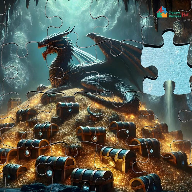 AD&D] - The Art of TSR - Book of Lairs ~ Jigsaw/Puzzle