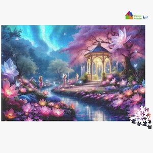 Aurora&#39;s Hidden Garden Jigsaw Puzzle - 1000 Piece Jigsaw Puzzle For Adults
