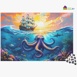 The Guardian of the Deep Jigsaw Puzzle - 1000 Piece Jigsaw Puzzle For Adults