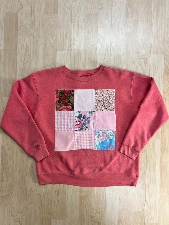 The  Pink Patchwork Sweatshirt - image 2