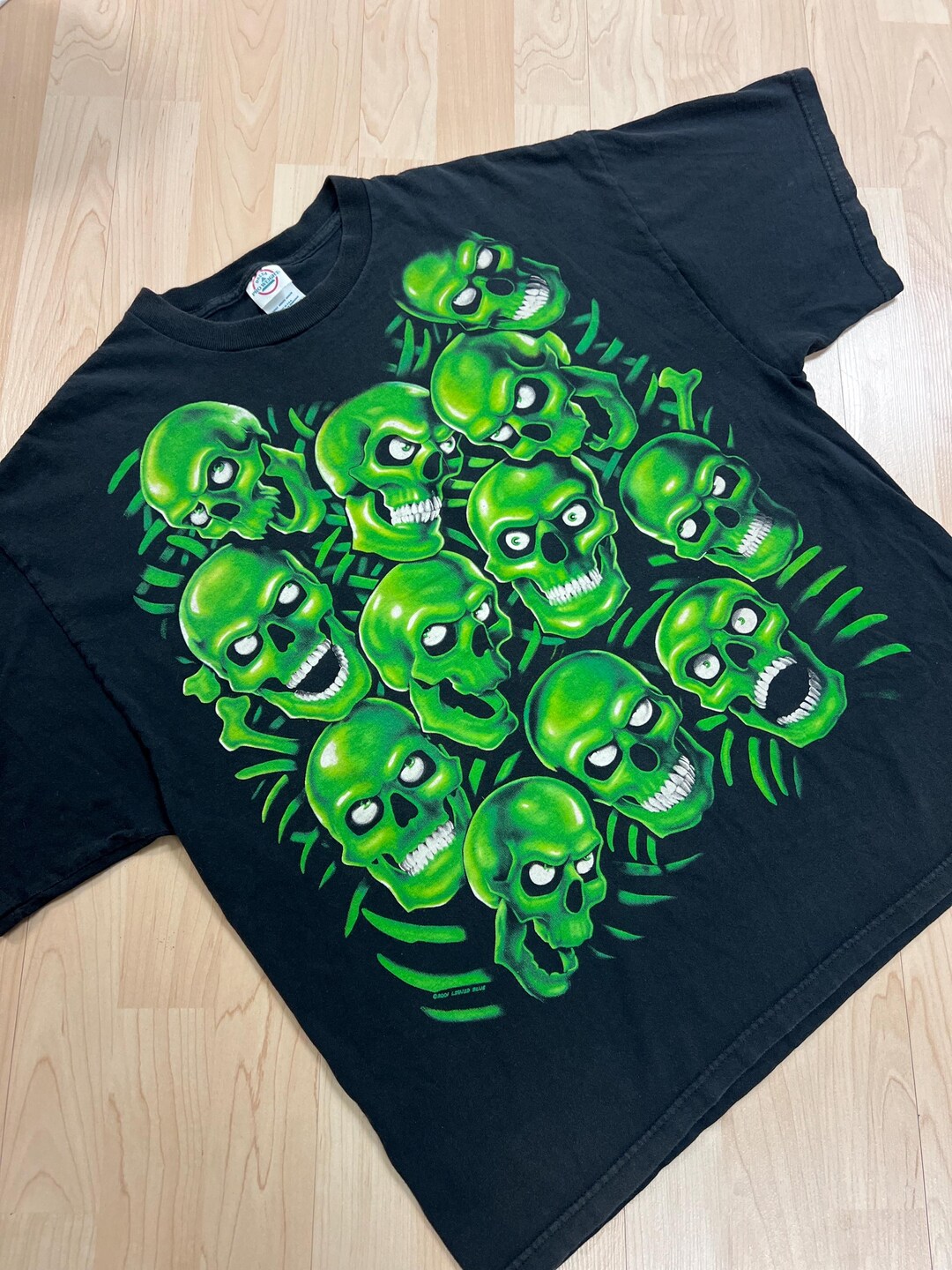 00s LIQUID BLUE ダースモール BIG FACE Tシャツ L美品 il_1080xN.7241391405_2eza.jpg