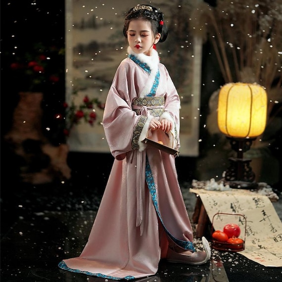 chinese winter dress Chinese Traditional Clothing Red Hanfu Winter Dress