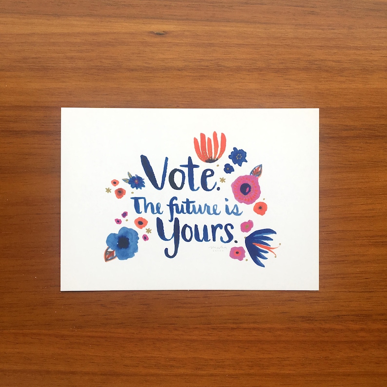 Mixed set of 21 Women/'s March postcards
