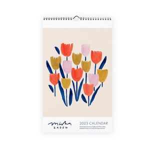 Clearance! 2023 Stylized Floral Wall Calendar by Misha Zadeh