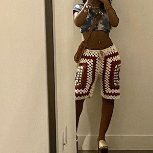 Pantalones cortos de crochet - Unisex - *PATRÓN DIGITAL*