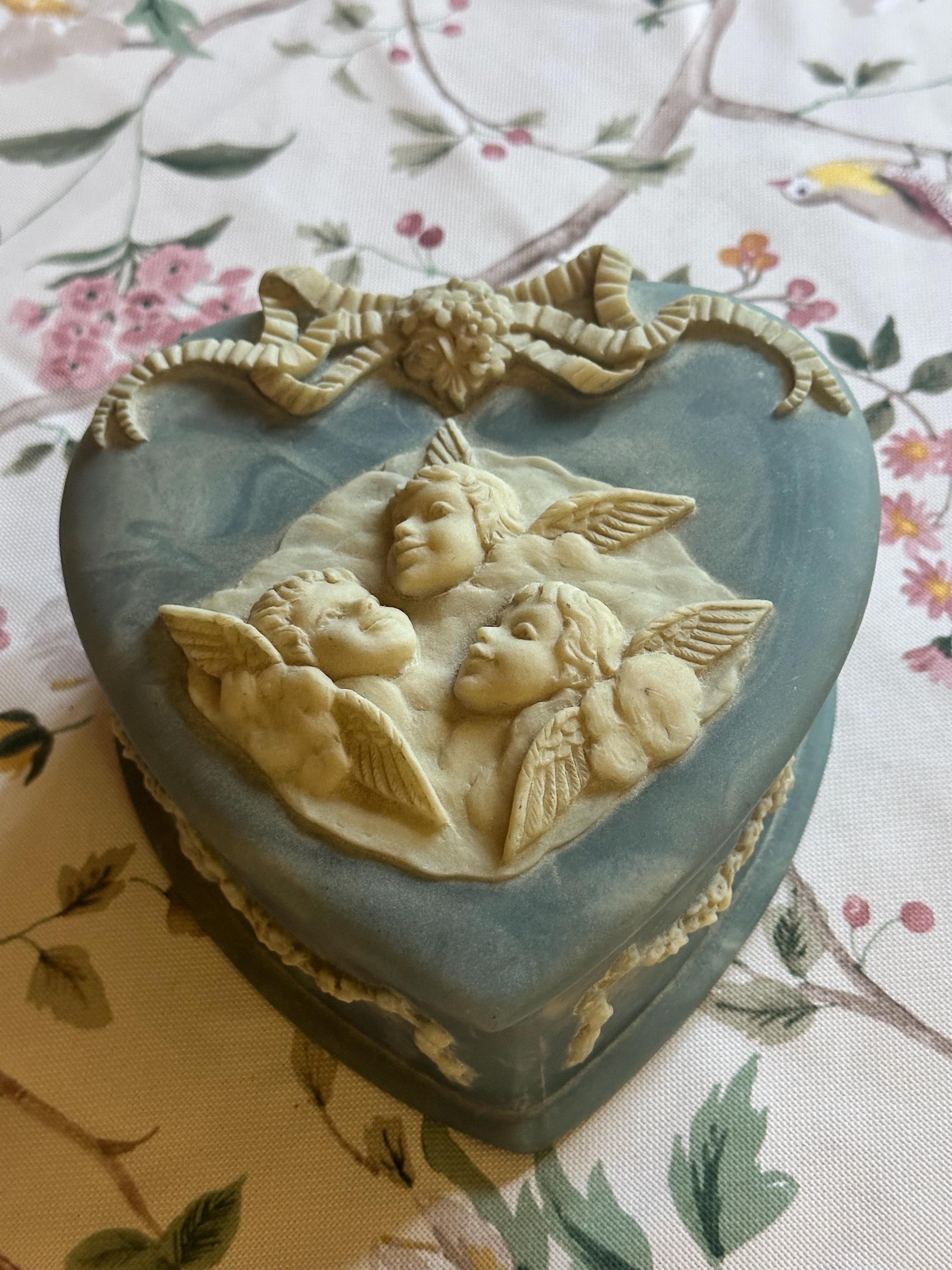 Vintage Incolay Box - Etsy