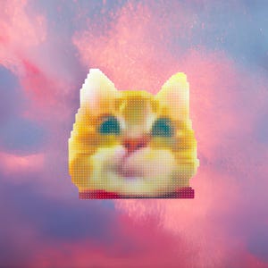 Funny Cat sticker sticker voor auto, bidon, laptop en raam - waterdicht vinyl bumper van accessoires gitaar sticker