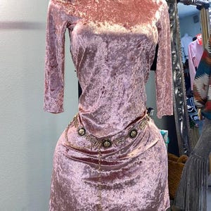 VELVET DRESS